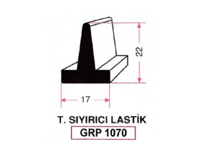 T. Sıyırıcı Lastik Grp 1070
