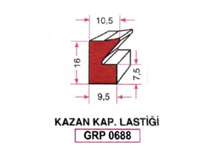 Kazan Kapak Lastiği Grp 0688