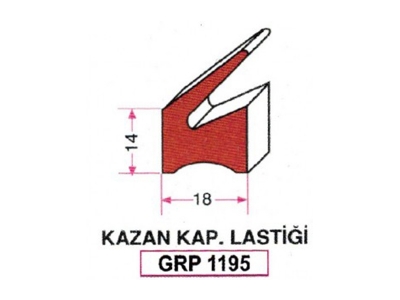 Kazan Kapak Lastiği Grp 1195