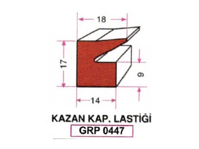 Kazan Kapak Lastiği Grp 0447