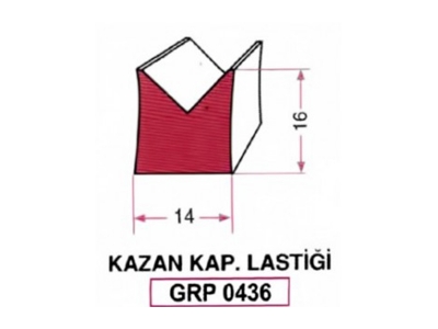Kazan Kapak Lastiği Grp 0436