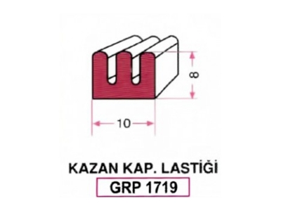 Kazan Kapak Lastiği Grp 1719