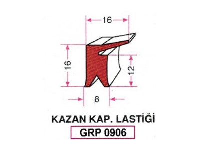 Kazan Kapak Lastiği Grp 0906