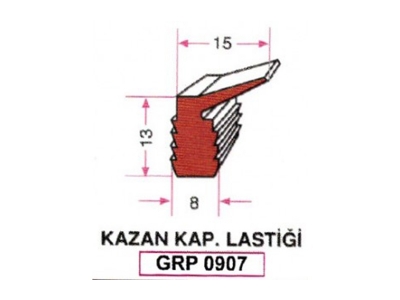 Kazan Kapak Lastiği Grp 0907