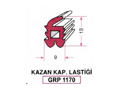 Kazan Kapak Lastiği Grp 1170