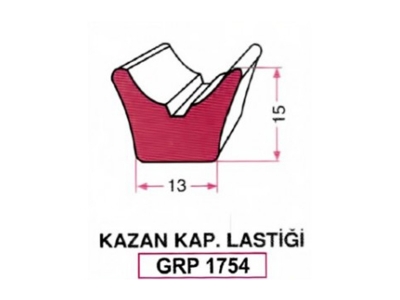 Kazan Kapak Lastiği Grp 1754