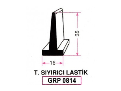 T. Sıyırıcı Lastik Grp 0814