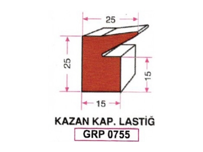 Kazan Kapak Lastiği Grp 0755