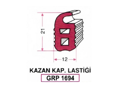 Kazan Kapak Lastiği Grp 1694