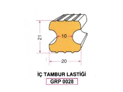 İç Tambur Lastiği Grp 0028