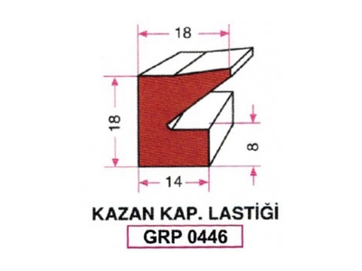 Kazan Kapak Lastiği Grp 0446