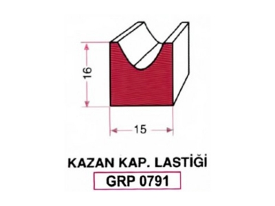 Kazan Kapak Lastiği Grp 0791