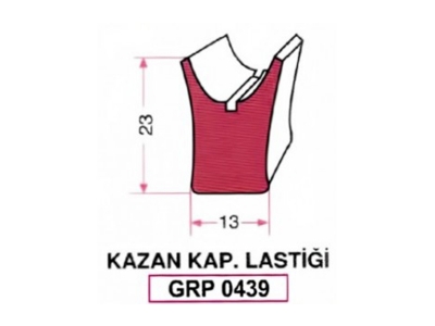 Kazan Kapak Lastiği Grp 0439