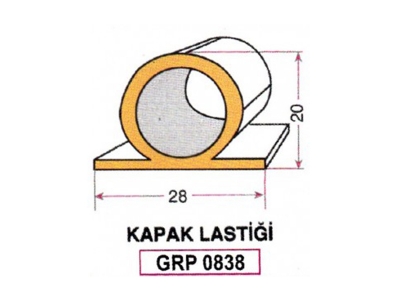 Kapak Lastiği Grp 0838