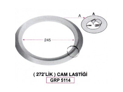 272'lik Cam Lastiği Grp 5114