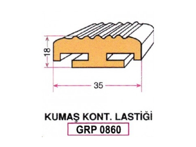 Kumaş Kont. Lastiği Grp 0860