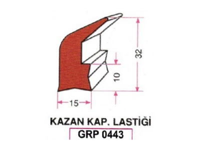 Kazan Kapak Lastiği Grp 0443