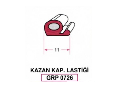 Kazan Kapak Lastiği Grp 0726