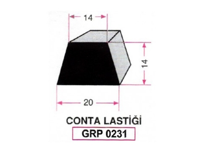 Conta Lastiği Grp 0231