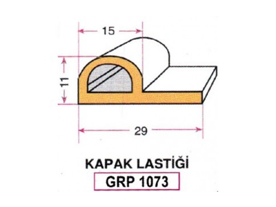 Kapak Lastiği Grp 1073