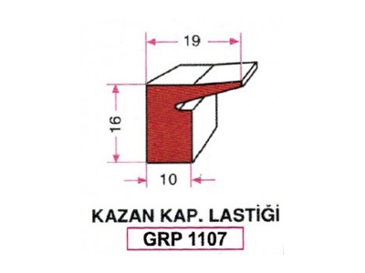Kazan Kapak Lastiği Grp 1107