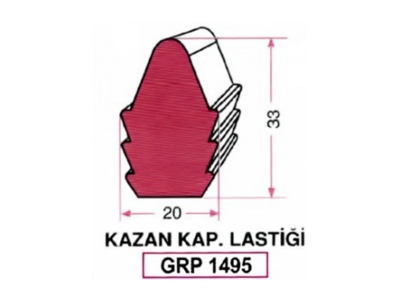 Kazan Kapak Lastiği Grp 1495