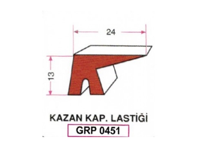 Kazan Kapak Lastiği Grp 0451