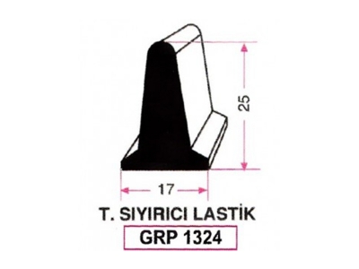 T. Sıyırıcı Lastik Grp 1324