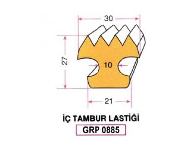 İç Tambur Lastiği Grp 0885