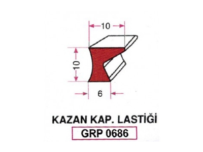 Kazan Kapak Lastiği Grp 0686