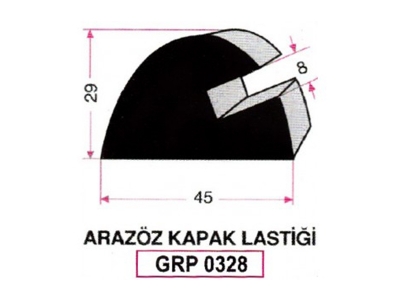 Arazöz Kapak Lastiği Grp 0328