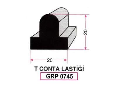 T Conta Lastiği Grp 0745