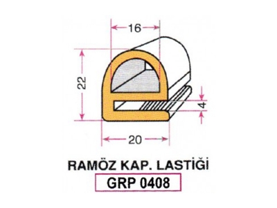 Ramöz Kap. Lastiği Grp 0408