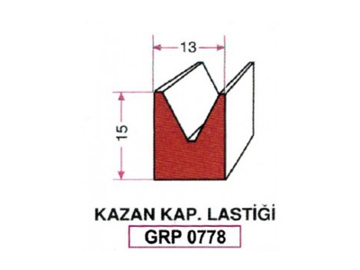 Kazan Kapak Lastiği Grp 0778