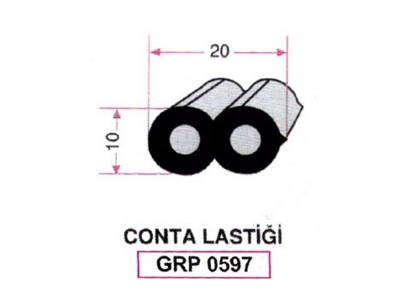 Conta Lastiği Grp 0597
