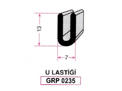 U Lastiği Grp 0235