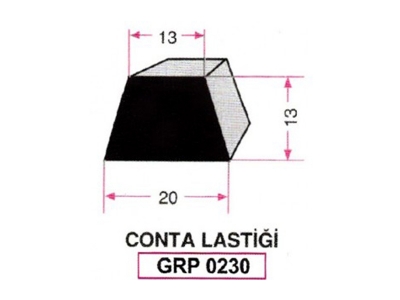 Conta Lastiği Grp 0230