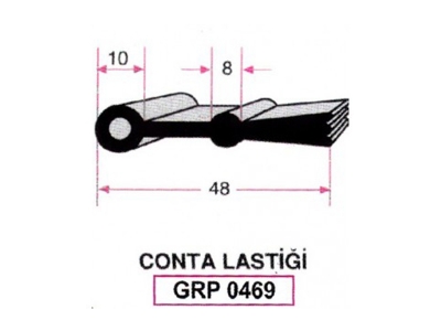Conta Lastiği Grp 0469