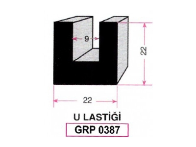U Lastiği Grp 0387