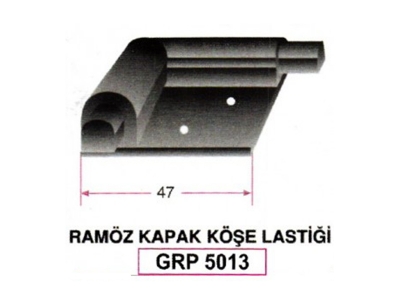 Ramöz Kapak Köşe Lastiği Grp 5013