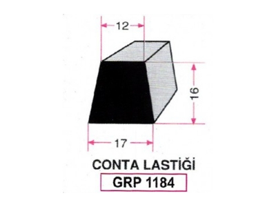 Conta Lastiği Grp 1184