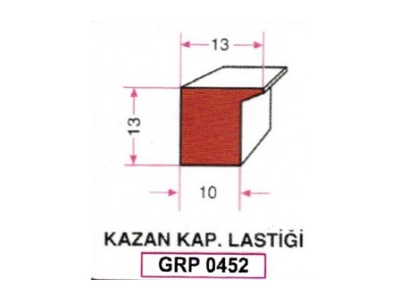 Kazan Kapak Lastiği Grp 0452