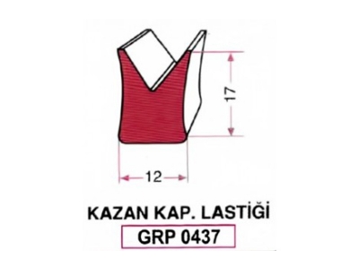 Kazan Kapak Lastiği Grp 0437